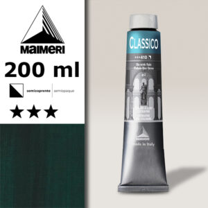 410 - Blu Verde Ftalo 200 ML Colori Olio Classico Maimeri