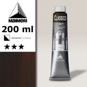493 - Terra d'Ombra Naturale 200 ML Colori Olio Classico Maimeri