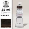 645 - Nero Bitume Trasparente S1 Colore a Olio 35 ML Mussini