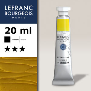 156 - Giallo di Cadmio Limone 20 ML Olio Extra-Fine Lefranc Bourgeois
