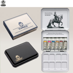 Confezione in Metallo Acquerello Horadam 6 Tubi da 5 ml Schmincke