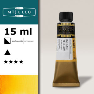 524 - Giallo indiano S2 - Acquerello 15 ML Mijello Mission Gold
