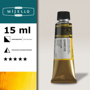 525 - Gommagutta S3 - Acquerello 15 ML Mijello Mission Gold