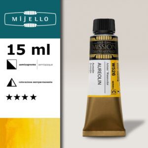 526 - Aureolina S3 - Acquerello 15 ML Mijello Mission Gold