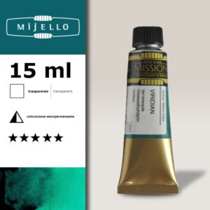 536 - Verde veronese S3 - Acquerello 15 ML Mijello Mission Gold