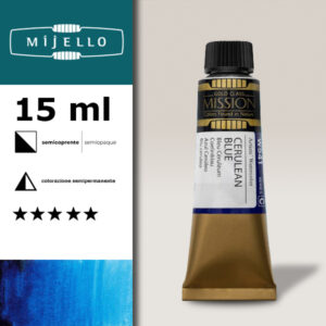 541 - Blu ceruleo S3 - Acquerello 15 ML Mijello Mission Gold
