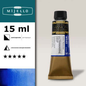 545 - Blu oltremare S2 - Acquerello 15 ML Mijello Mission Gold