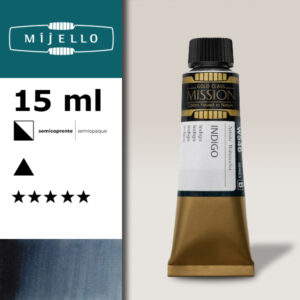 546 - Indaco S2 - Acquerello 15 ML Mijello Mission Gold