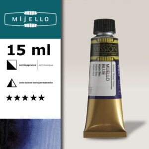 547 - Blu Mijello S5 - Acquerello 15 ML Mijello Mission Gold