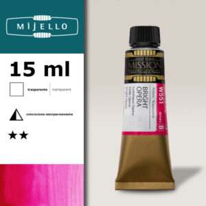 551 - Rosa Opera chiaro S2 - Acquerello 15 ML Mijello Mission Gold