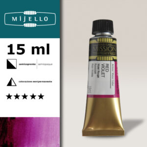552 - Violetto rosso S3 - Acquerello 15 ML Mijello Mission Gold
