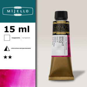 556 - Rosa intenso S3 - Acquerello 15 ML Mijello Mission Gold
