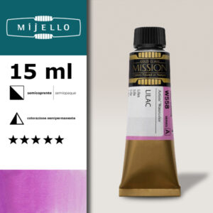558 - Lilla S1 - Acquerello 15 ML Mijello Mission Gold