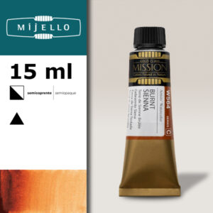 564 - Terra di Siena bruciata S3 - Acquerello 15 ML Mijello Mission Gold