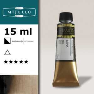 567 - Seppia S1 - Acquerello 15 ML Mijello Mission Gold