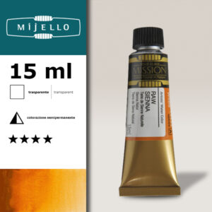 569 - Terra di Siena naturale S1 - Acquerello 15 ML Mijello Mission Gold