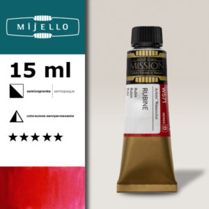 571 - Rubino S2 - Acquerello 15 ML Mijello Mission Gold