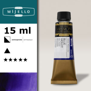 576 - Violetto blu S3 - Acquerello 15 ML Mijello Mission Gold
