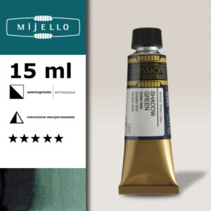 583 - Verde ombra S2 - Acquerello 15 ML Mijello Mission Gold