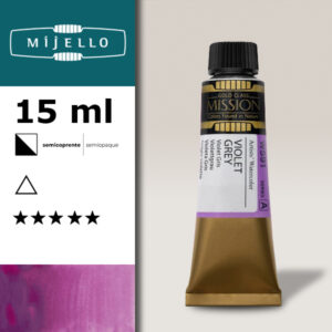 591 - Violetto grigio S1 - Acquerello 15 ML Mijello Mission Gold