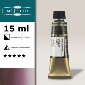 611 - Violetto oltremare scuro S5 - Acquerello 15 ML Mijello Mission Gold