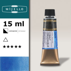 626 - Blu di cobalto ceruleo S6 - Acquerello 15 ML Mijello Mission Gold