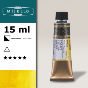 628 - Giallo di cobalto S8 - Acquerello 15 ML Mijello Mission Gold
