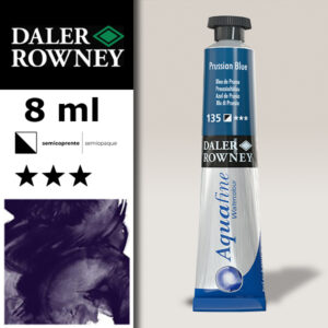 135 - Blu di Prussia Acquerello 8 ML Aquafine Daler Rowney
