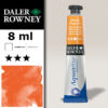 619 - Arancio di Cadmio imit. Acquerello 8 ML Aquafine Daler Rowney