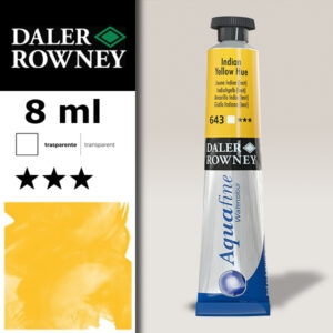 643 - Giallo Indiano imit. Acquerello 8 ML Aquafine Daler Rowney