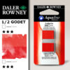 004 - 588 Vermiglione imit. e 503 Rosso di Cadmio imit. - Acquerello 1/2 Godet Aquafine Daler Rowney