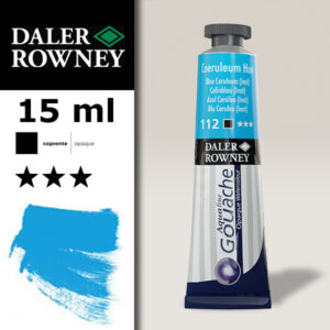 112 - Blu Ceruleo Gouache 15 ML Daler Roney