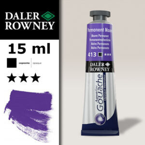 413 - Malva Permanente Gouache 15 ML Daler Roney