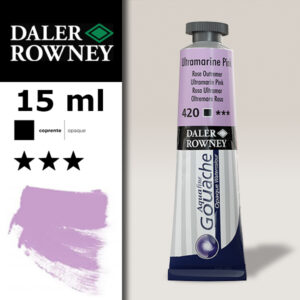 420 - Oltremare Rosa Gouache 15 ML Daler Roney