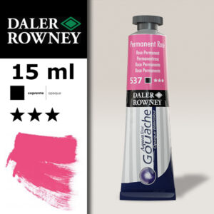 537 - Rosa Permanente Gouache 15 ML Daler Roney