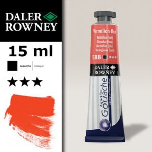 588 - Vermiglione imit. Gouache 15 ML Daler Roney