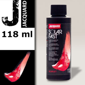 Scarlatto 118 Ml Solar Fast Tintura Fotosensibile per Cianotipia JACQUARD