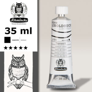 100 - Bianco di Titanio 35 ml aqua LINOLDRUCK Schmincke