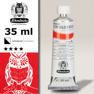 320 - Rosso Vermiglione 35 ml aqua LINOLDRUCK Schmincke
