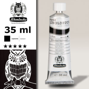 735 - Nero d'Avorio 35 ml aqua LINOLDRUCK Schmincke