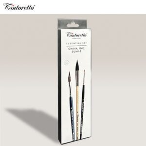 9008 Set 3 Pennelli Essential China, Ink, Sumi-e Tintoretto
