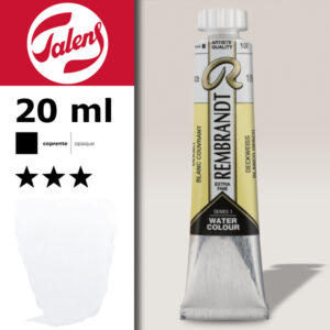 106 - Bianco Extra Opaco Acquerello 20 ML Rembrandt Aquarel Talens