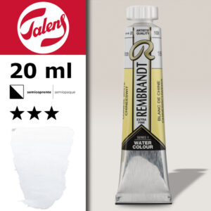 108 - Bianco Cinese Acquerello 20 ML Rembrandt Aquarel Talens
