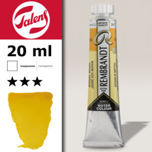 247 - Giallo Azoico Medio Acquerello 20 ML Rembrandt Aquarel Talens