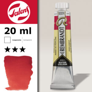 379 - Rosso Perylene Acquerello 20 ML Rembrandt Aquarel Talens
