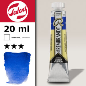 503 - Blu Francia Ultramarino Acquerello 20 ML Rembrandt Aquarel Talens