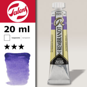 507 - Blu Oltremare Viol. Acquerello 20 ML Rembrandt Aquarel Talens