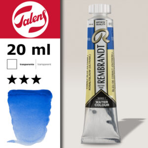 512 - Blu Cobalto Oltremare Acquerello 20 ML Rembrandt Aquarel Talens