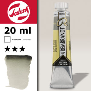 748 - Grigio di Davy Acquerello 20 ML Rembrandt Aquarel Talens