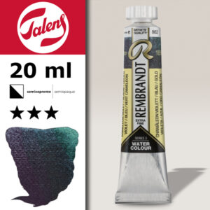 862 - Chiaroamel Viola Blu Verde Acquerello 20 ML Rembrandt Aquarel Talens